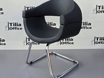 Vera Kuaför Tarama Çalışma Bekleme Koltuğu Krom U Ayak